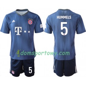 Koszulka Bayern Monachium HUMMELS 5 Dziecięcy Trzeci Koszulki Piłkarskie 2018-2019 Krótki Rękaw 